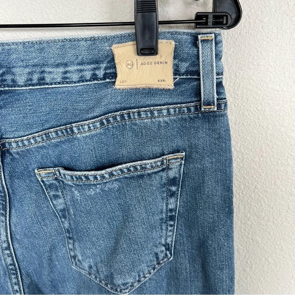 AG Ex-Boyfriend Slouchy Slim Boyfriend Ripped Jeans 17 Years Long Beach Women 30 - Picture 10 of 11